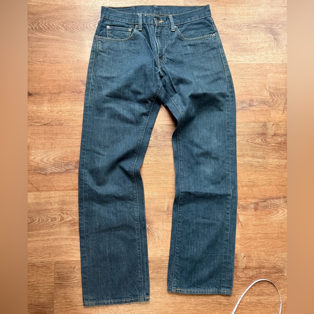 Levi’s Men's Classic Straight Leg Jeans - Dark Blue